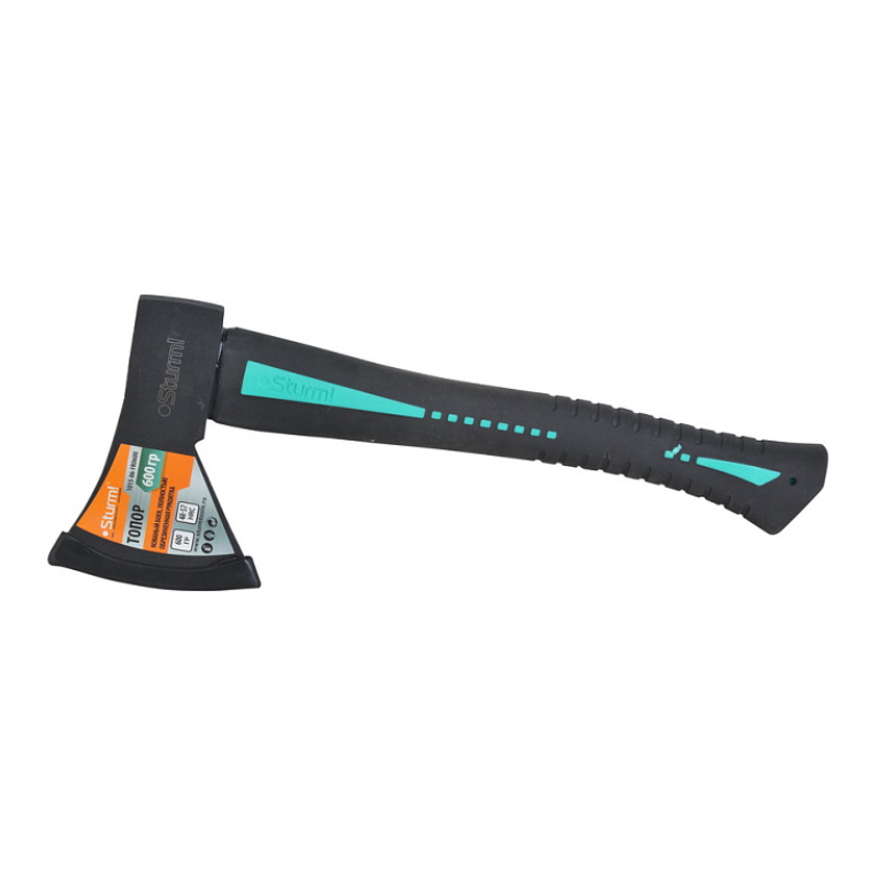 Топор Sturm 1015-06-FR0600 600г фиберглассовая обрезиненная рукоятка 561₽