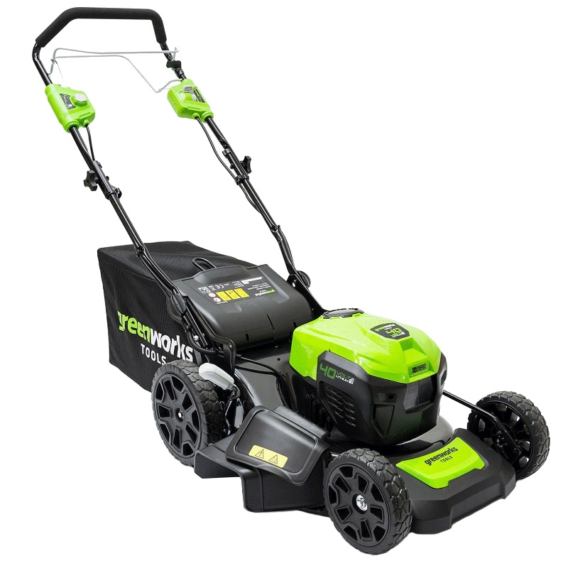 Газонокосилка аккумуляторная 40В Greenworks GD40LM46SPK5 (АКБ 5 Ач, ЗУ) 2506807UG в Муроме
