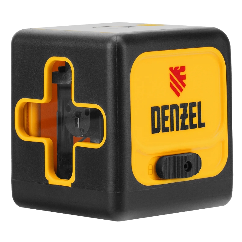 Лазерный уровень Denzel DQB-T 350165, 30 м, зеленый луч, батарейки, штатив в Вологде