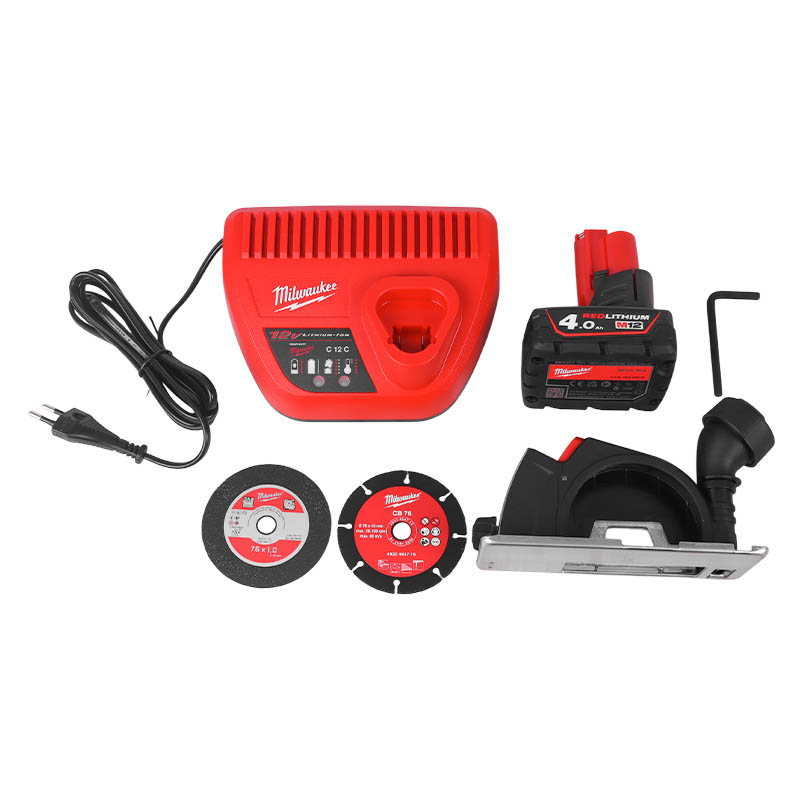 Аккумуляторная отрезная машина Milwaukee M12 Fcot-422X Fuel 4933464619 (20000 оборотов/мин, вес 1.1 кг) в Кинешме