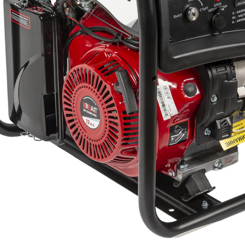 Бензиновый генератор Brait GB-5500E PRO, 02.01.021.035