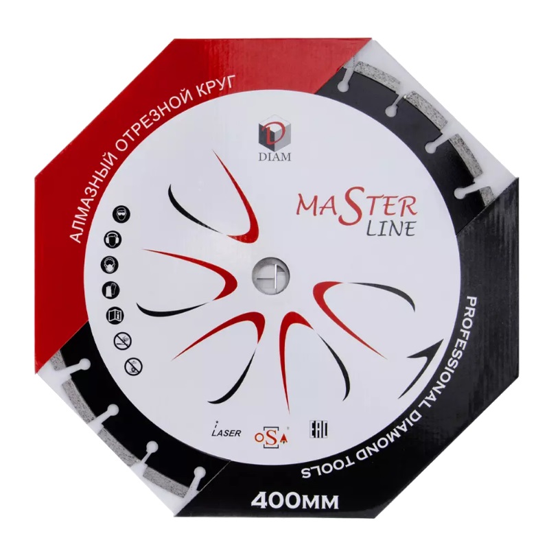 Алмазный диск по асфальту Diam Master Line 000528 (400x3.0x10x25.4 мм) в Череповце