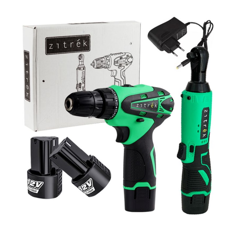 Набор аккумуляторного инструмента Zitrek 063-4404 (ZKRW12, ZKCD12) 2 в 1, 2x2.0Ач в Муроме