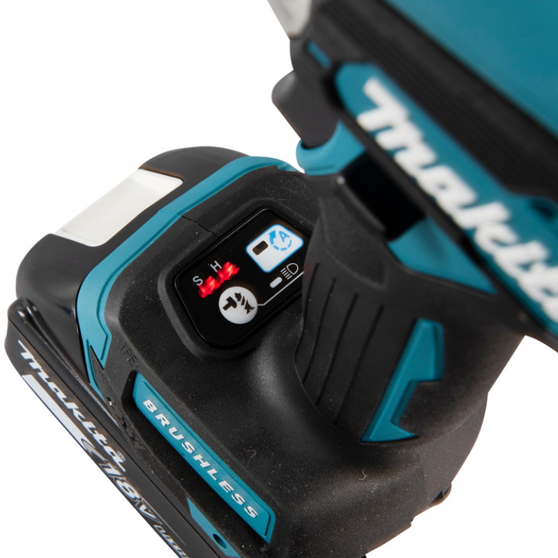 Винтоверт ударный Makita DTD157RTJ, LXT BL 18В, 1/4", 140Нм, 2 Скорости, A- режим, XPT, 2x5Ач, з/у, Makpac в Рыбинске