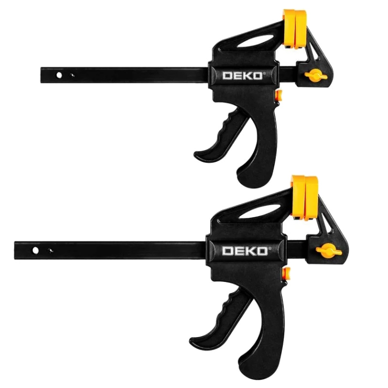 Струбцина быстрозажимная Deko CL160-2 065-0613, 160 мм, 2 шт. в Угличе