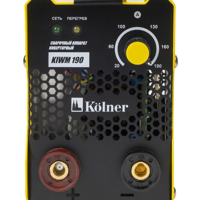 Сварочный аппарат инверторный Kolner KIWM 190, 3.5 кВт