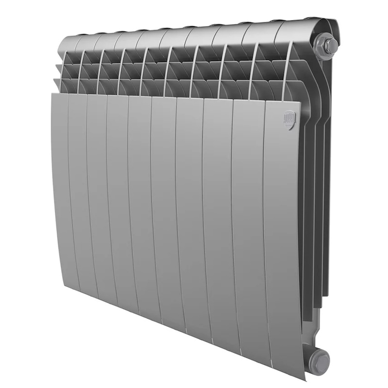 Радиатор Royal Thermo BiLiner 500 Silver Satin НС-1176315, 10 секций