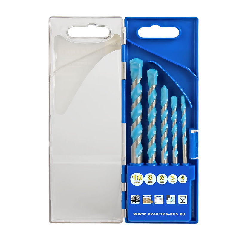 Набор сверл универсальных Практика Эксперт 640-339, 5 шт