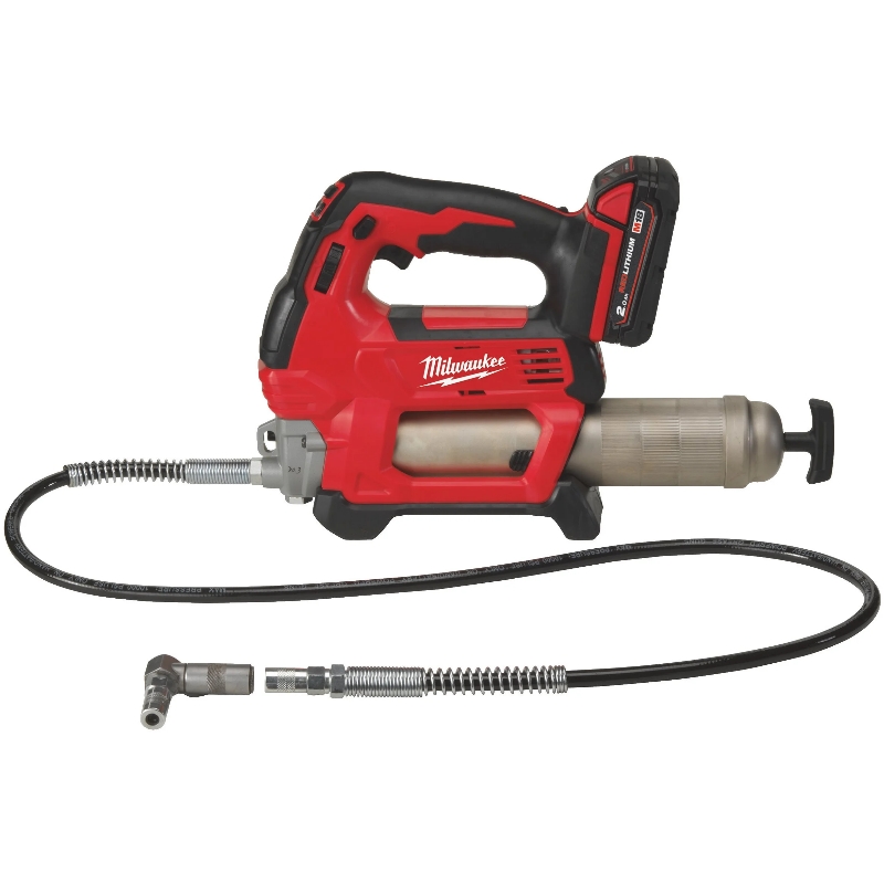 Аккуммуляторный смазочный аппарат Milwaukee M18 GG-201С 4933440490, Li-Ion 2Ач в Туле