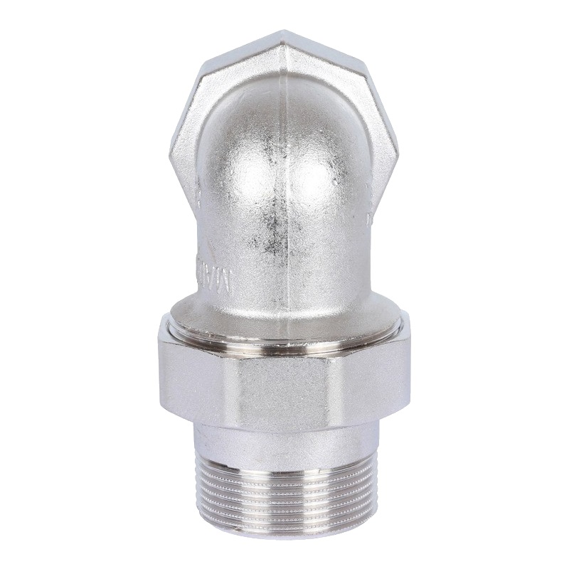 Американка угловая Stout SFT-0057-000112 ВН, 1"1/2, уплотнение под гайкой o-ring кольцо, никелированное в Переславле