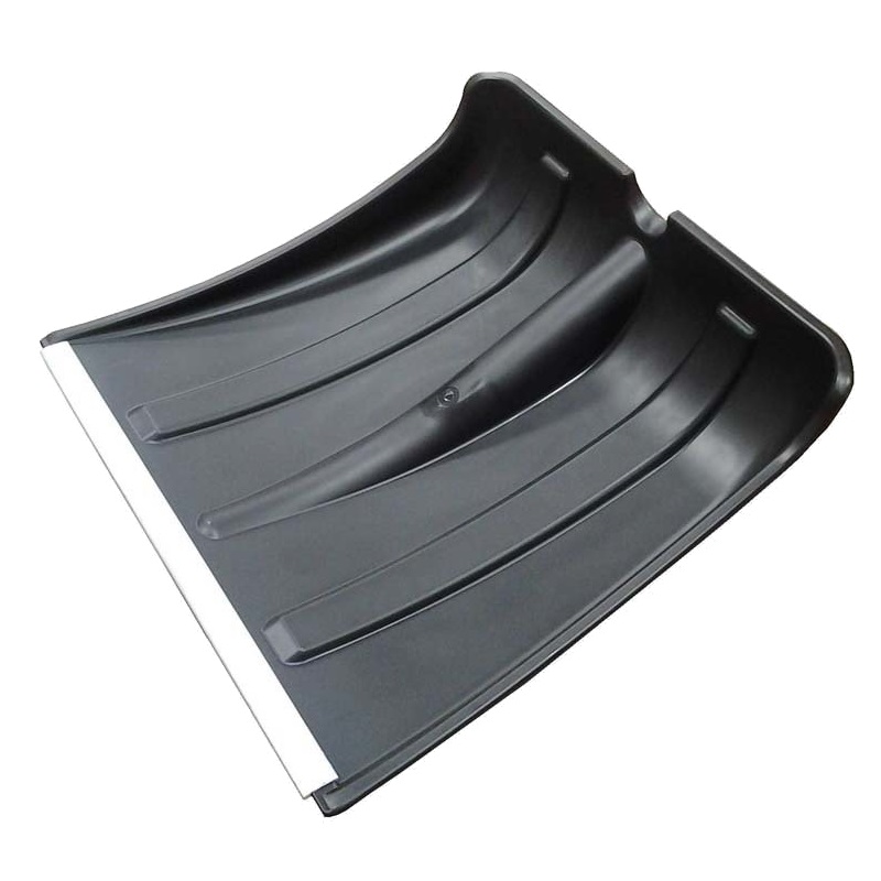 Лопата пластмассовая цветная Авангард Снежинка 355х360 с алюминиевой планкой без черенка 220₽