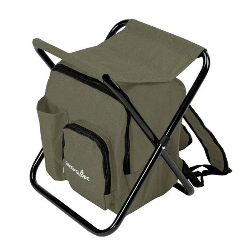 Табурет-рюкзак с сумкой Green Glade М1102, 33х31х37 см в Угличе