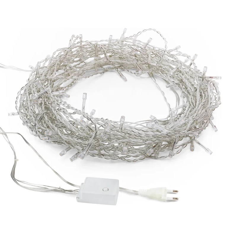 Гирлянда светодиодная универсальная Neon-Night 304-029 1652546, 10м, 100LED, мульти, 4Вт, IP20, с контроллером в Переславле