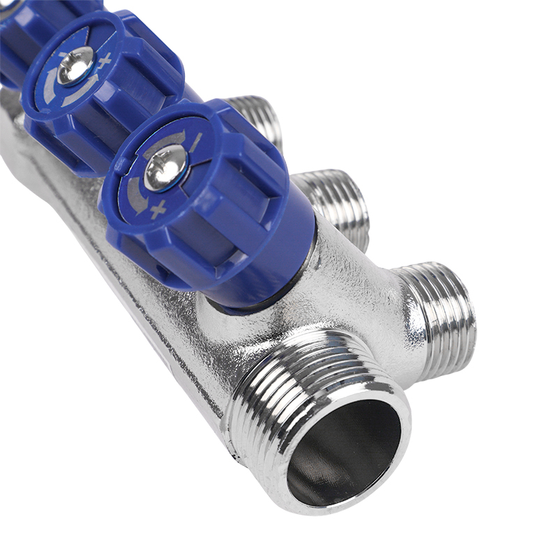 Коллектор с вентилями Tebo, 3/4"х3х1/2", НАР (2/16) во Владимире
