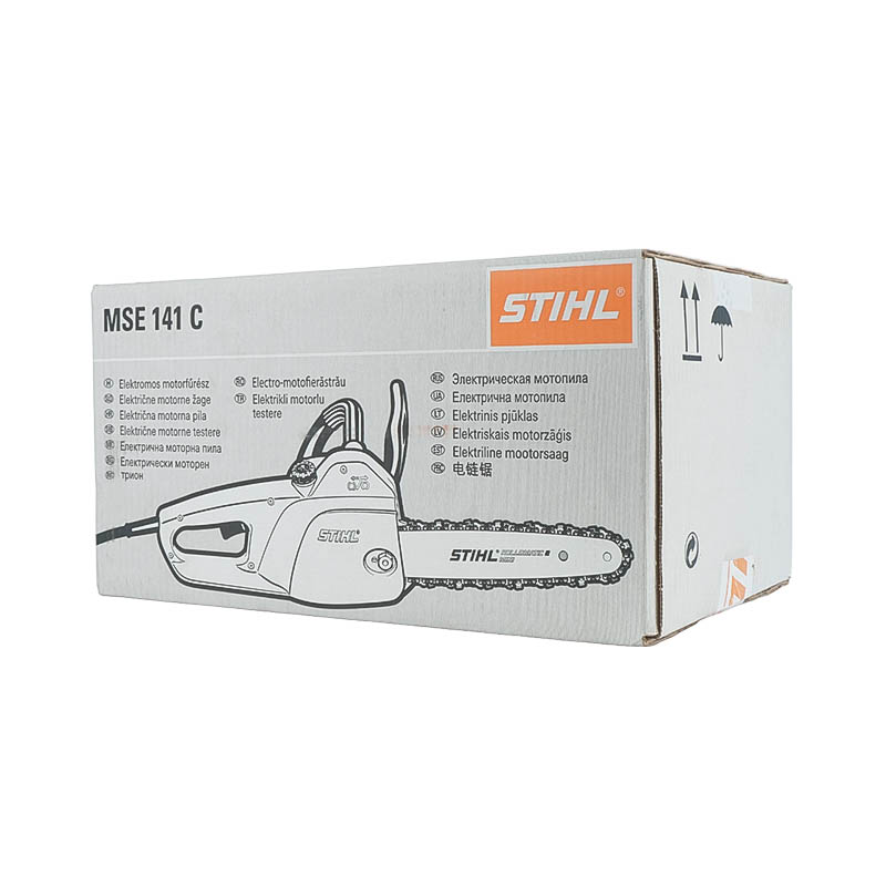 Электрическая цепная пила Stihl MSE 141 C-Q для ели (арт 12082000311, малогабаритная, бесключевое натяжение) в Угличе