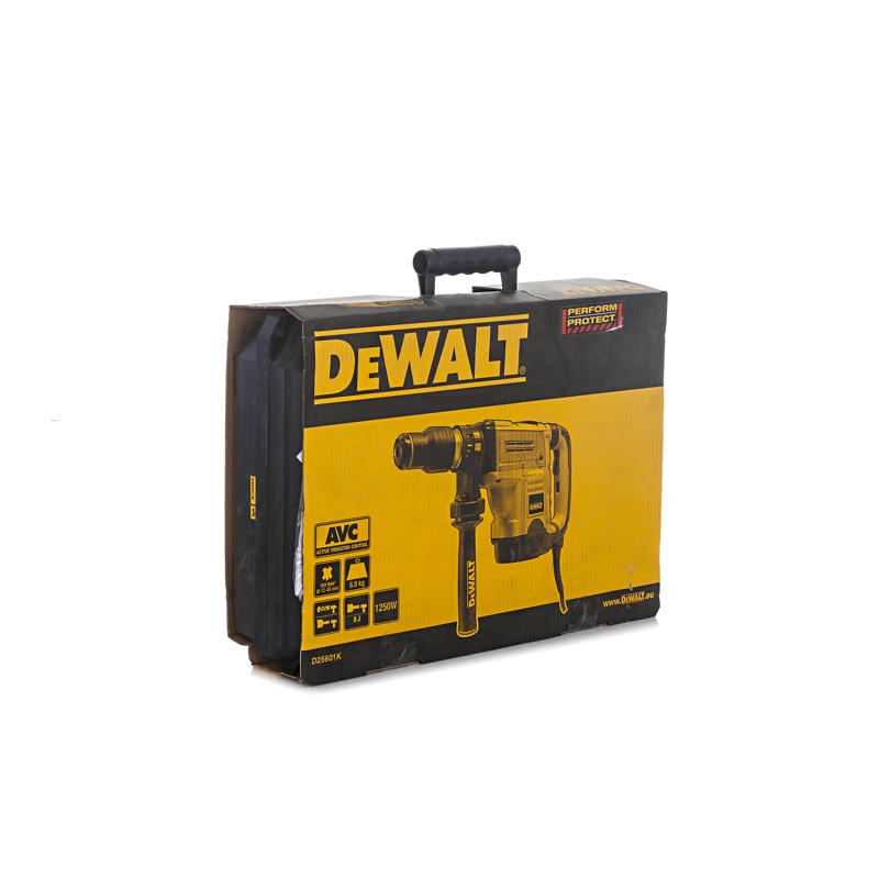 Перфоратор DeWalt D 25601 K  в кейсе, с защитной муфтой, с виброзащитой в Переславле