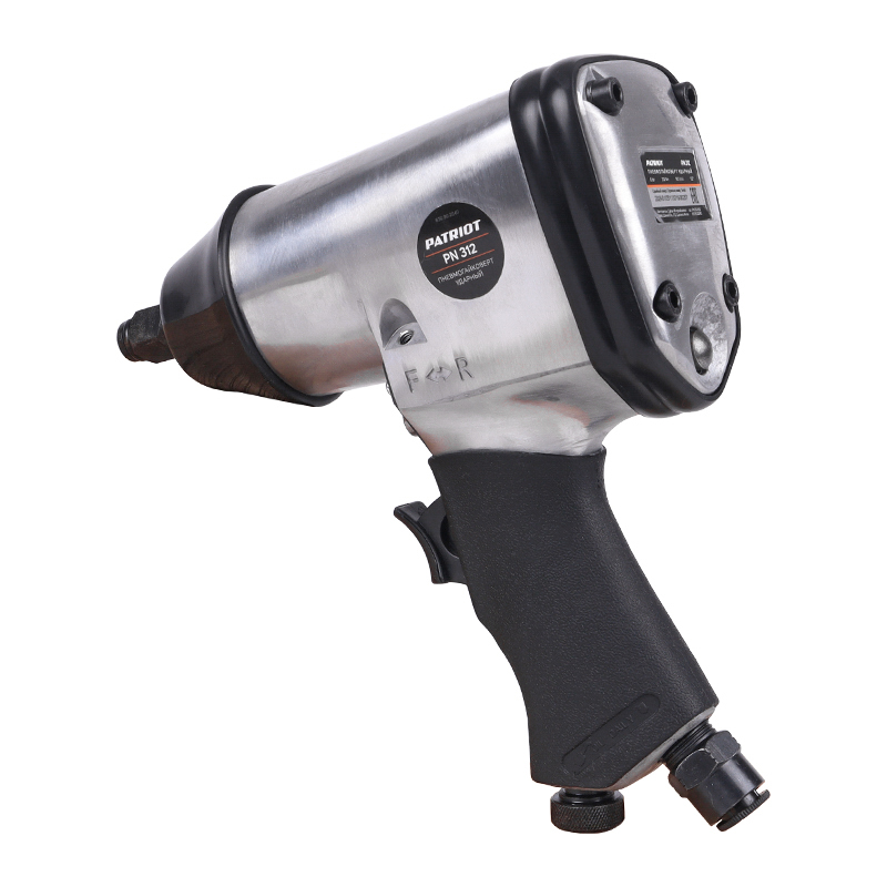 Пневмогайковерт ударный Patriot PN 312 830902040 5 атм максимальный крутящий момент 312 нм