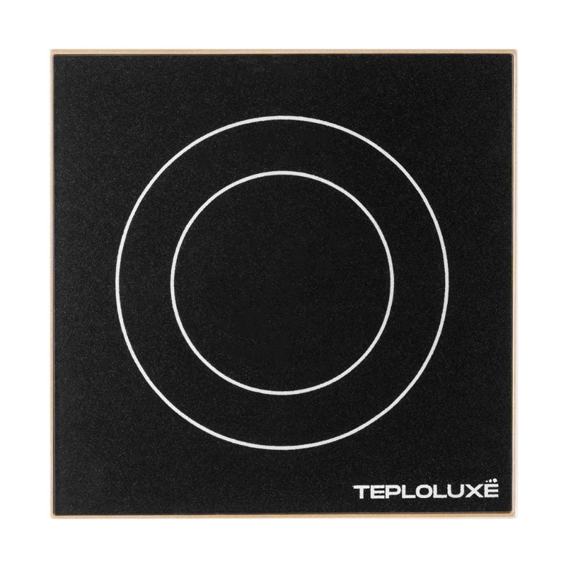 Терморегулятор электронный Теплолюкс Solus Zen Wi-Fi 100000379600, черный/золото