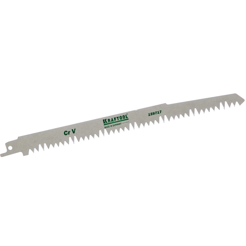 Kraftool S1531L 159717, Полотно для сабельной пилы по дереву, шаг 5-6.5 мм, 240 мм