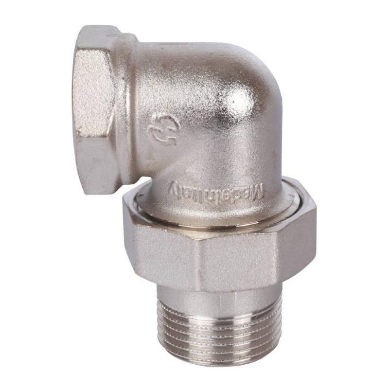 Разъемное угловое соединение "американка" Stout SFT-0059-000001 ВН, никелированное 1" в Кинешме