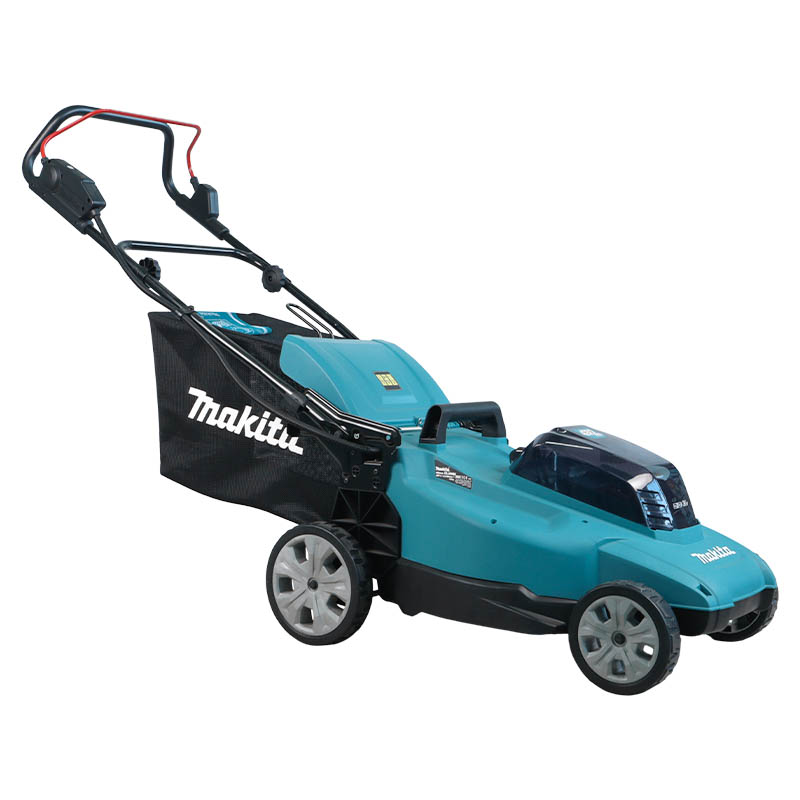 Газонокосилка аккум. Makita DLM480CT2 , LXT с 2-мя АКБ 18В и ЗУ 860Вт, дека 48см, 62л, 4в1, XPT, (2xBL1850B, DC18SH) в Муроме