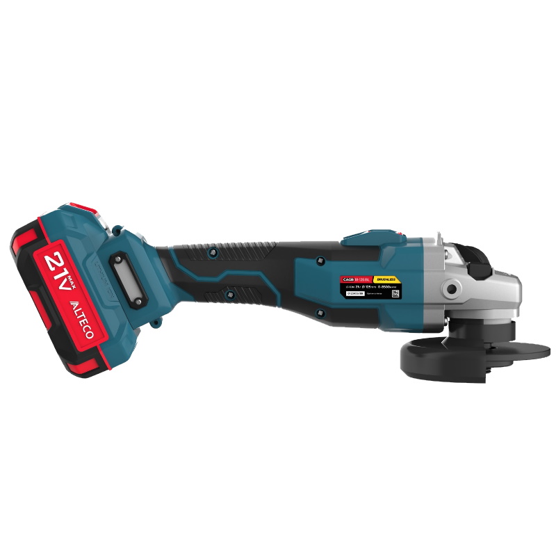 Бесщёточная аккумуляторная угловая шлифмашина Alteco CAGB 18-125 Li BL 39274 в Угличе