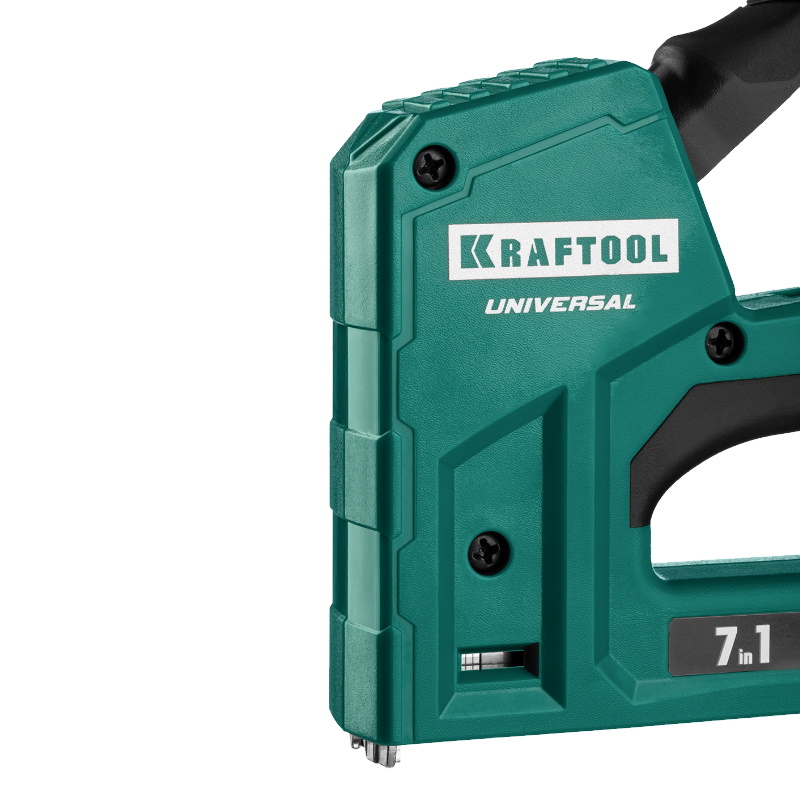 Степлер универсальный лёгкий Kraftool Universal 31524, 7 в 1, 53 6-14мм, 140 8-14 мм , 13, 53F, 36, 500 в Коврове