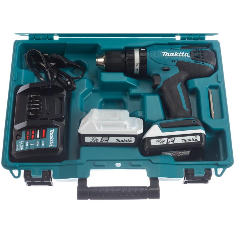 Аккумуляторная ударная дрель-шуруповерт Makita HP457DWE во Владимире