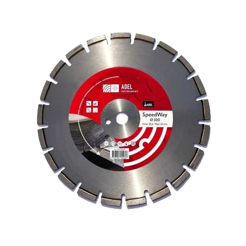 Диск алмазный Adel Instrument SpeedWay 00-00016497, Ø300*3.2*25.4  в Угличе