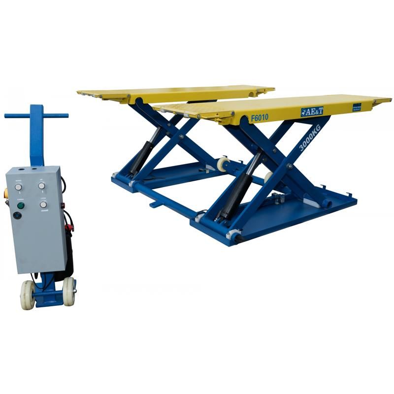 Подъемник ножничный F6010 AE&T (380В) в Твери