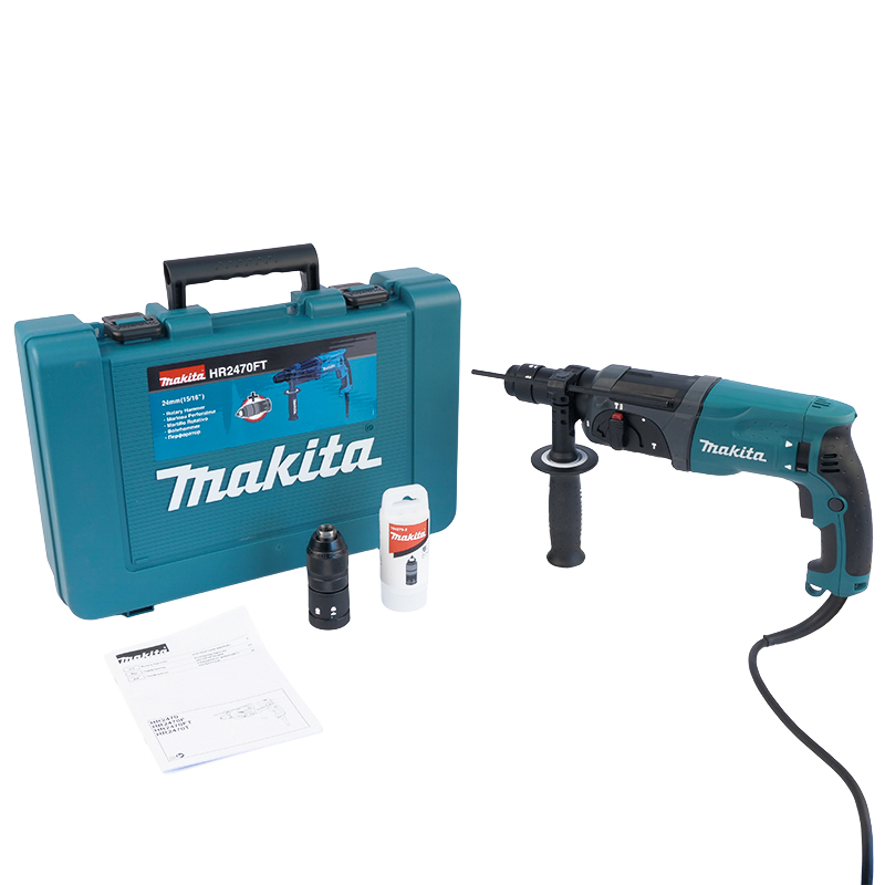 Перфоратор SDS-Plus Makita HR 2470FТ 152030, 780 Вт, 2.7 Дж