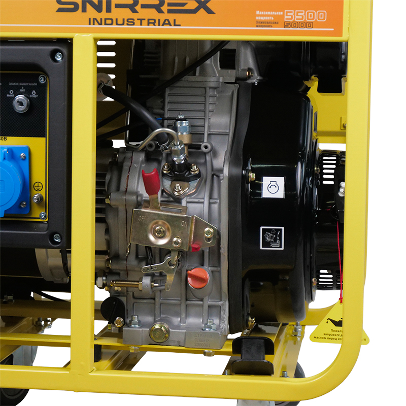 Дизельный генератор Snirrex DG6500EA