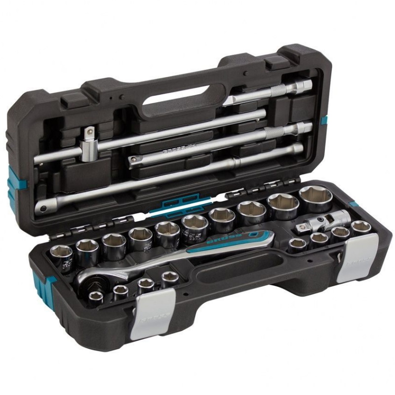 Набор инструментов Gross 14147, 24 пред., 120 зубьев, 1/2" в Костроме