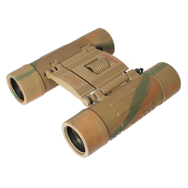 Бинокль Sturman 73471, 12x25, зеленый