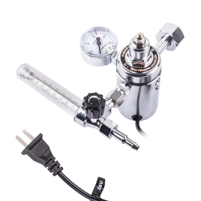 Регулятор расхода газа FoxWeld У-30АР-40-1P-36В 8355 универсальный 1 манометр подогреватель латунь 3950₽