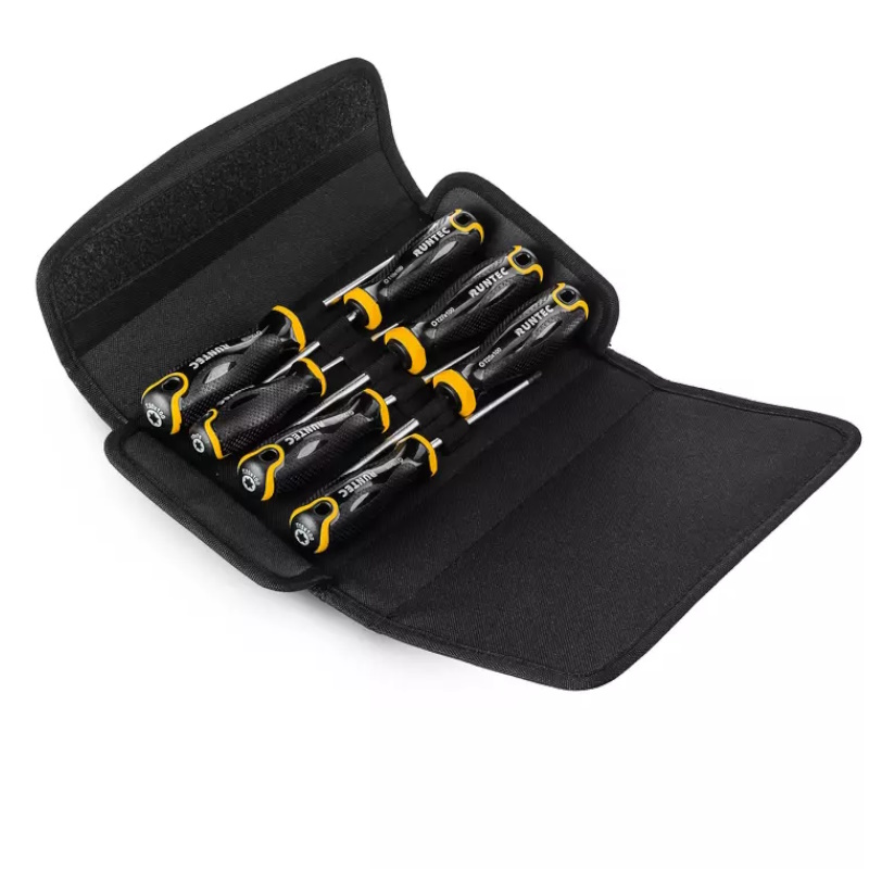 Набор отверток Runtec RT-SD1TBX7S, S2, TORX, в сумке, 7 предметов в Рыбинске