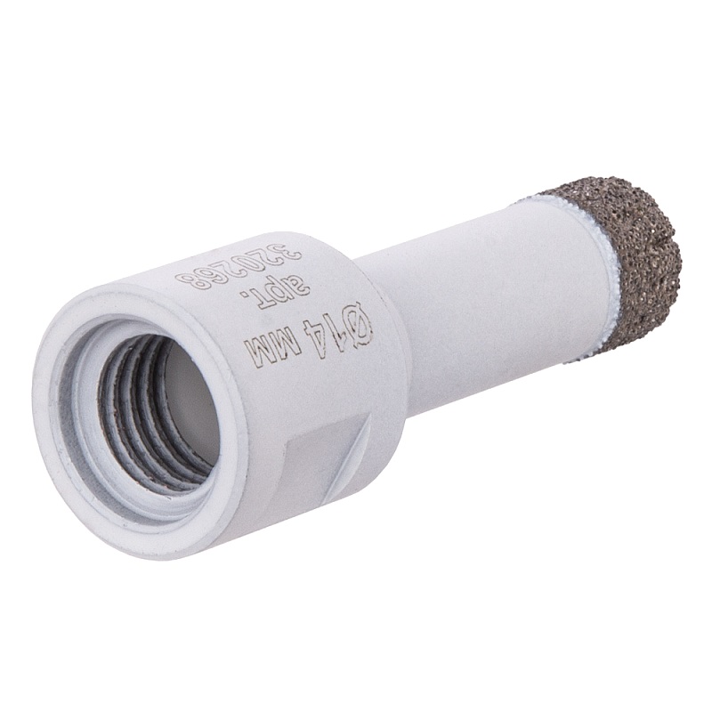Сверло алмазное Diam EXTRA LINE V-TECH 14x35xМ14 320268 (вакуумное спекание) керамика, керамогранит, гранит, мрамор в Туле