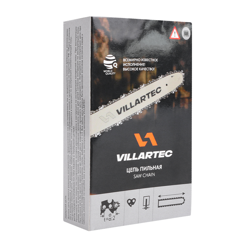 Цепь Villartec 91PM, 55 звеньев, 3/8'P, 1,3, 16' в Туле