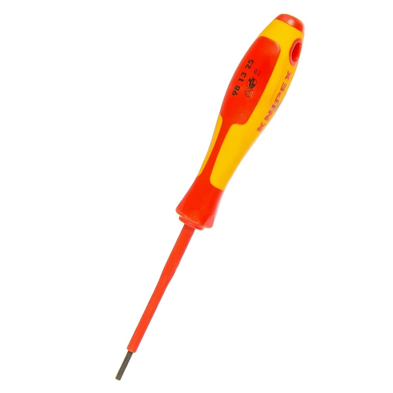 Отвёртка Knipex KN-981325, VDE, с внешним шестигранником, 2.5 x 75 мм, длина 177 мм, диэлектрическая в Муроме