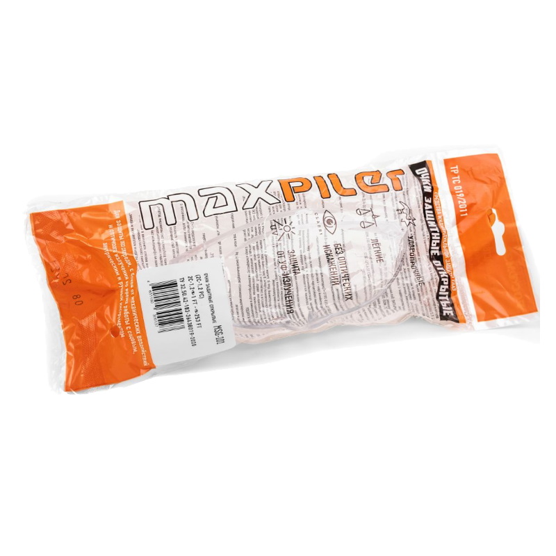 Очки защитные Maxpiler MSG-101 (поликарбонат, бесцветные)