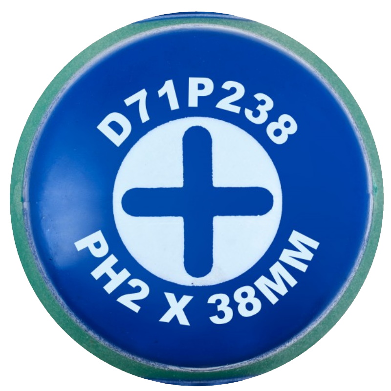 Отвертка стержневая крестовая Jonnesway Anti-Slip Grip D71P238, PH2х38 мм в Кинешме