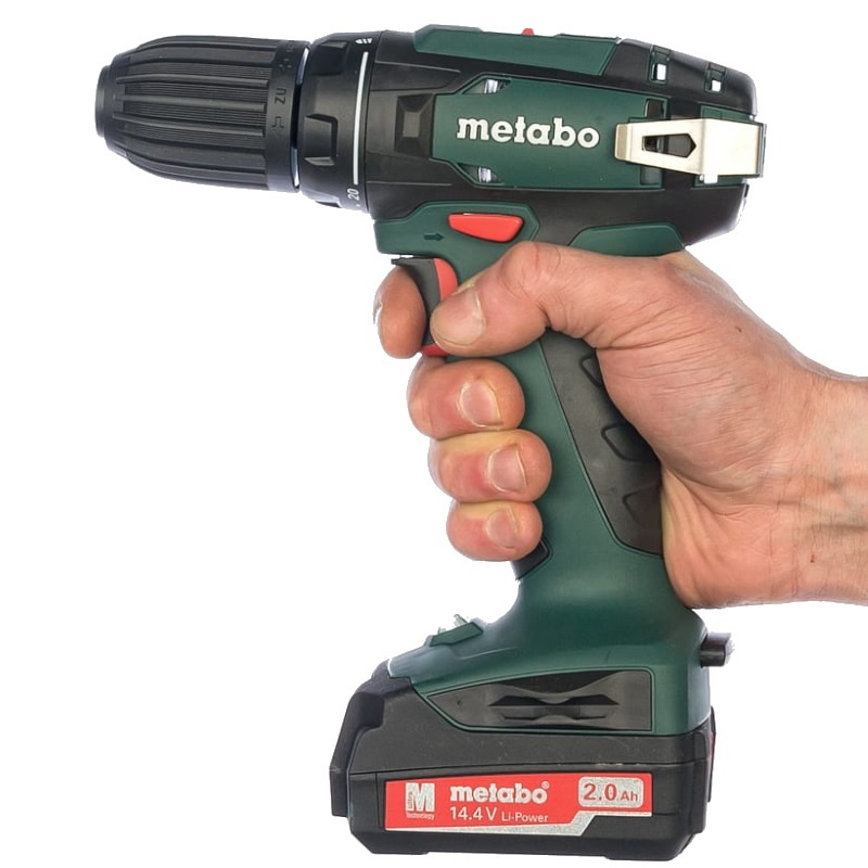 Аккумуляторная дрель-шуруповерт Metabo BS 14.4 602206530 (напряжение 14.4 v, быстрозажимной, тип li-ion) в Кинешме