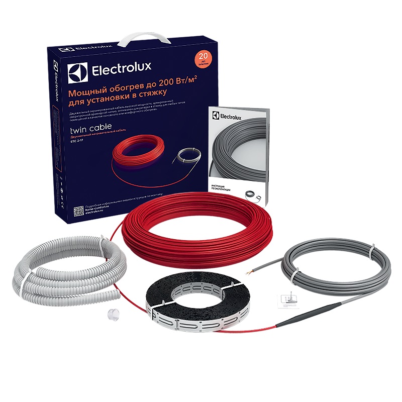Кабель (комплект теплого пола) Electrolux ETC 2-17-1200 НС-1073703 в Кинешме