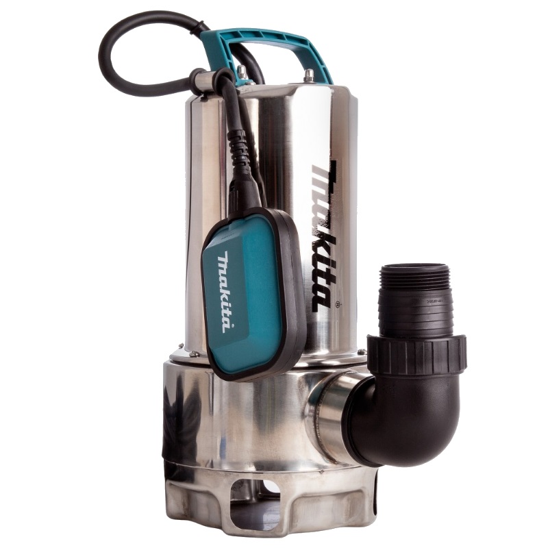Дренажный насос для грязной воды Makita PF1110 (1.1 кВт, вес 6.7 кг, напряжение 220В) в Кинешме
