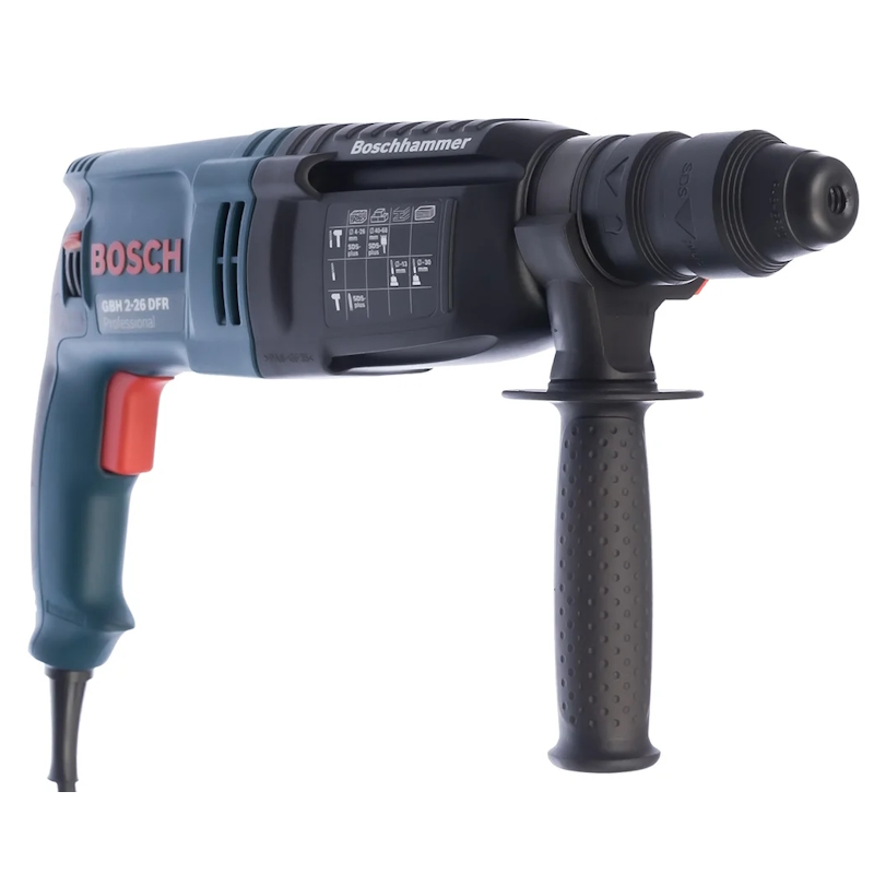 Перфоратор Bosch GBH 2-26 DFR 0.611.254.768 (800 Вт, 2.7 Дж, сверление с ударом, 3 режима, диаметр до 68 мм, кейс)