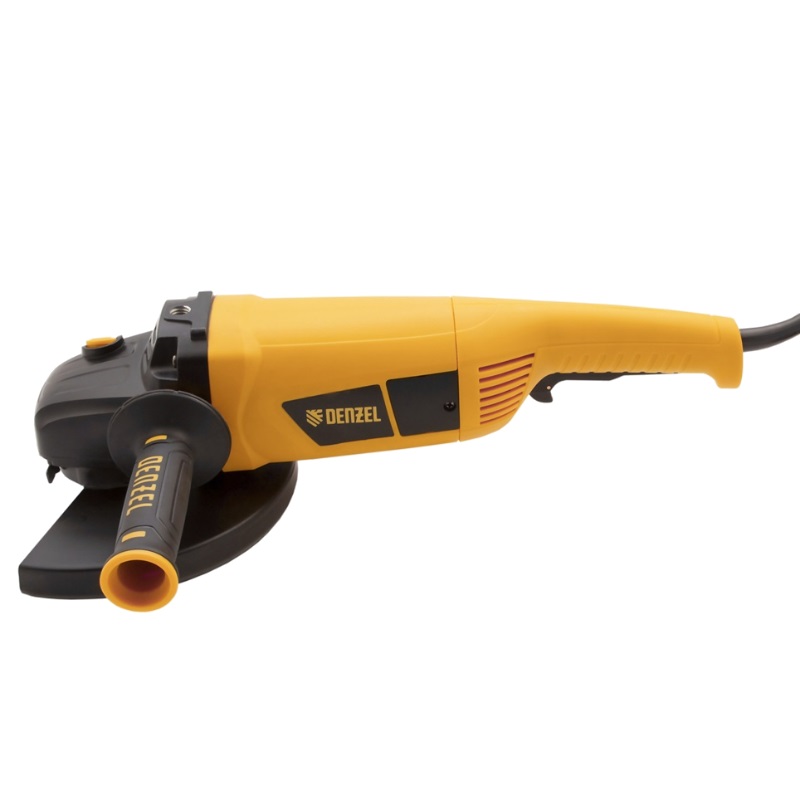Угловая шлифмашина (болгарка) Denzel AG230-2600 26917, 230 мм, 2600 Вт, плавный пуск в Муроме