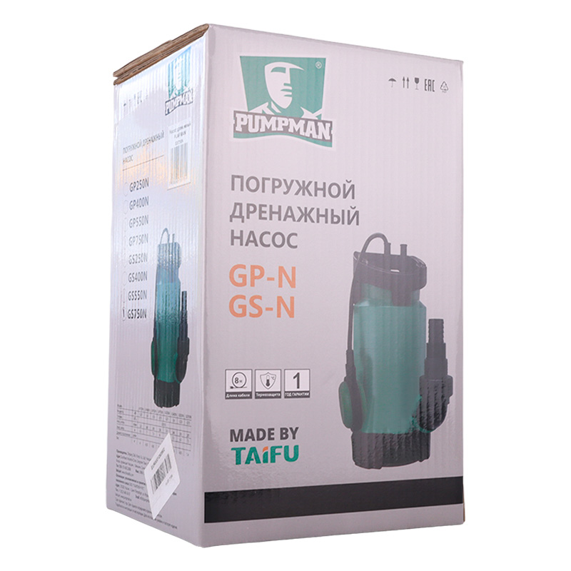 Дренажный насос Pumpman GS750N в Ярославле