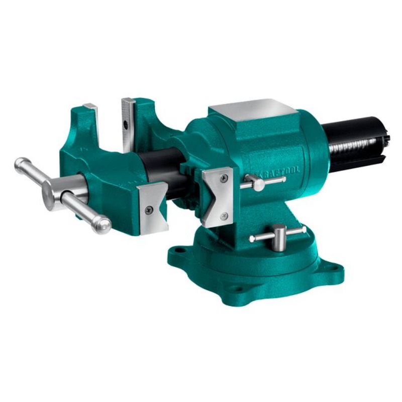 Чугунные слесарные тиски Kraftool 3D Multi-Purpose 32706-125, 125 мм во Владимире