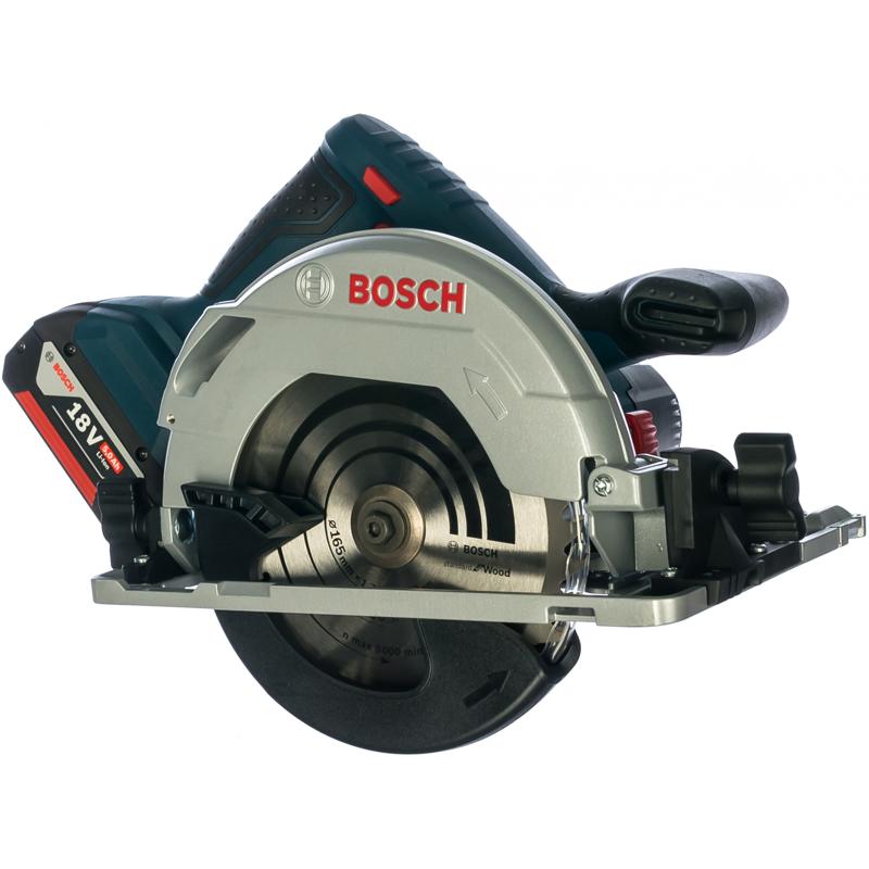 Аккумуляторная дисковая пила Bosch GKS 18V-57 G 0.601.6A2.100 (li-ion, под круги 165 мм) в Рыбинске