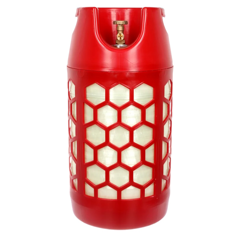 Баллон полимерно-композитный газовый RSV Composite RSV24.5RED, 24,5л, красный